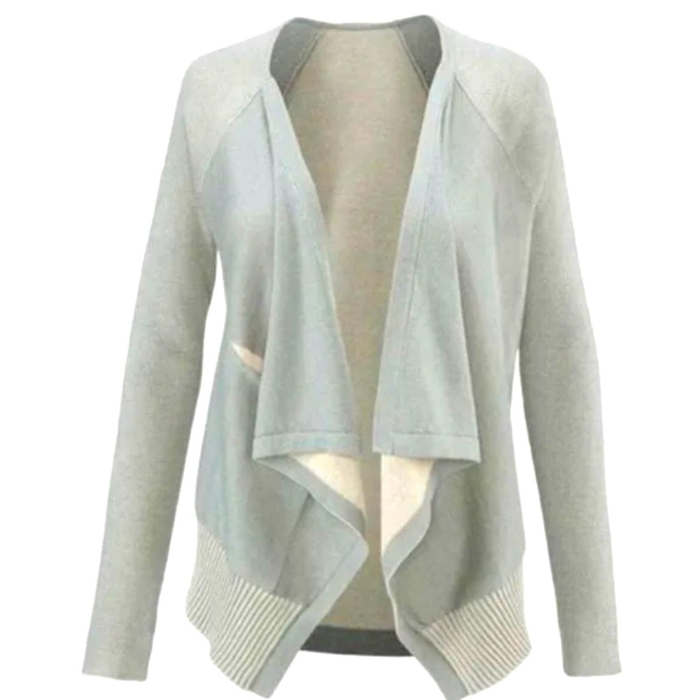 Cabi Sweaters | Cabi Pocket Cardigan looks gray but Cabi calls it sage green.